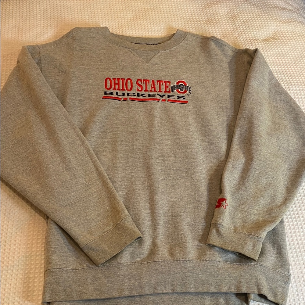 Vintage 90s starter OSU Ohio state buckeyes crewneck sweatshirt XL